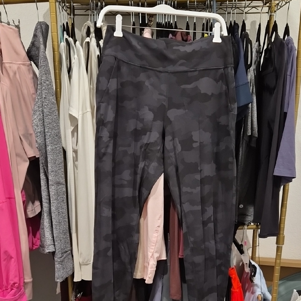 lululemon athletica Black Camouflage Leggings